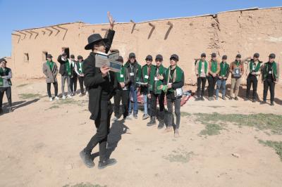 ضمن فعاليات البرنامج في القرية الاثرية 