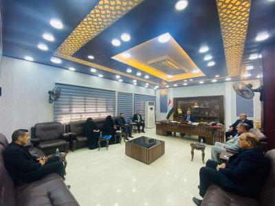 صور من لقاءات شعبة الخطابة مع مديرية تربية محافظة كربلاء