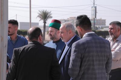 صور من جولة عضو مجلس ادارة العتبة العباسية السيد جواد الحسناوي على آخر الاستعدادات لإقامة حفل تخرّج الطالبات الجامعيّات دفعة (بَنات الكَفيل)