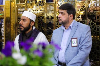 رئيس المجمع العلمي للقرآن الكريم في العتبة العباسية المقدسة الاستاذ الدكتور مشتاق العلي