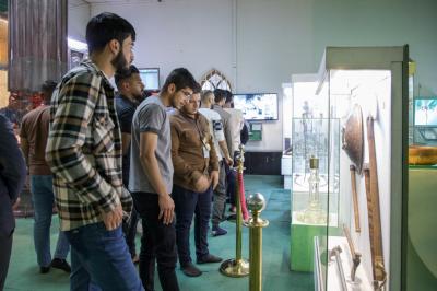 ضور من البرنامج الثقافي لوفدٍ أكاديمي من جامعة الموصل