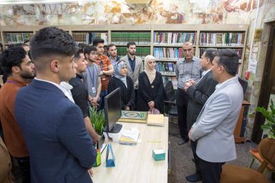 ضور من البرنامج الثقافي لوفدٍ أكاديمي من جامعة الموصل