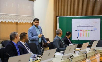 قدم الورشة مستشار مجلس الجامعة لشؤون الجودة الاستاذ الدكتور مشتاق العلي