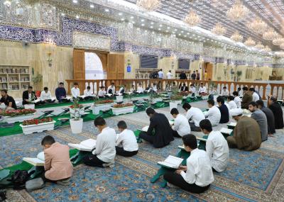 بنسختها الثانية.. المجمع العلمي يستهل جلسات الختمة القرآنية  الحفظية المرتلة