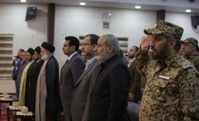 قراءة النشيد الوطني 
