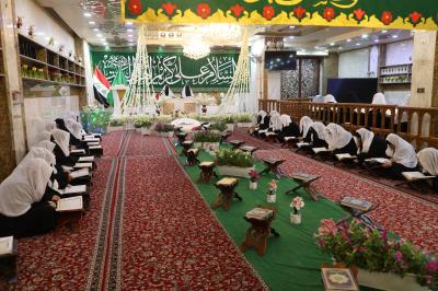تقيم شعبة التوجيه الديني النسوي  37 محفلاً قرآنيّاً تستمرّ طيلة أيّام شهر رمضان المبارك، في مختلف مناطق كربلاء