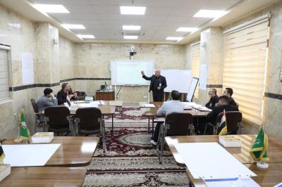 لملاكاته.. قسمُ التطوير ينظّم دورةً في أساسيات التدريب