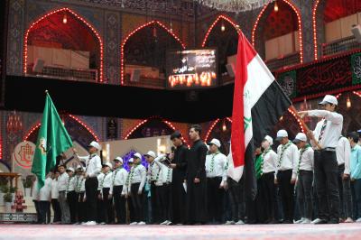 الطلبة يقدمون التعازي باستشهاد الامام علي عليه السلام