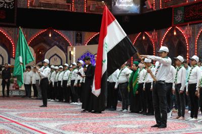 الطلبة يقدمون التعازي باستشهاد الامام علي عليه السلام