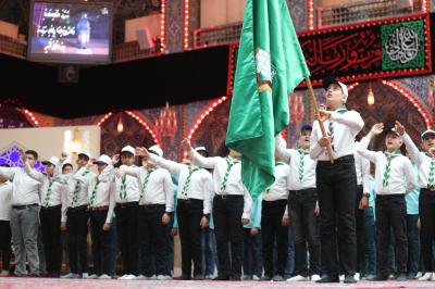 الطلبة يقدمون التعازي باستشهاد الامام علي عليه السلام