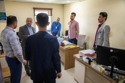 قسم التطوير يشرع بتحليل الأداء لتشكيلات مستشفى الكفيل التخصصي