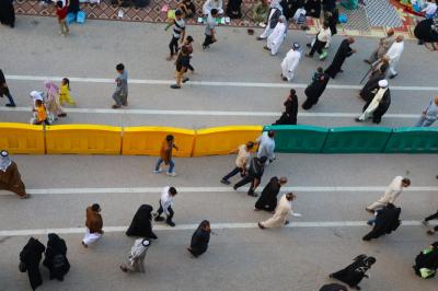 بهذه الطريقة يعمل قسم ما بين الحرمين على إدارة حركة الحشود