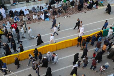 بهذه الطريقة يعمل قسم ما بين الحرمين على إدارة حركة الحشود