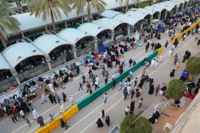 بهذه الطريقة يعمل قسم ما بين الحرمين على إدارة حركة الحشود