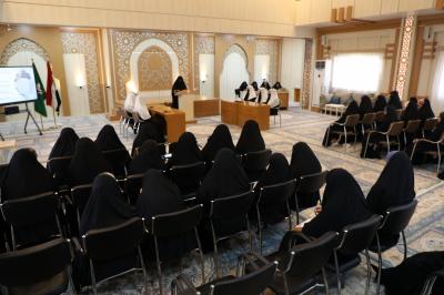 معهد القرآن الكريم النسوي ينظم المسابقة الفرقية لطالباته في النجف الأشرف
