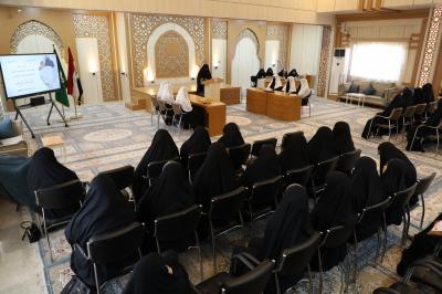 معهد القرآن الكريم النسوي ينظم المسابقة الفرقية لطالباته في النجف الأشرف