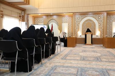 معهد القرآن الكريم النسوي ينظم المسابقة الفرقية لطالباته في النجف الأشرف