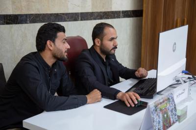 قسم العلاقات يستمر باستقبال المشاركات في مسابقة فتية الكفيل الإلكترونية