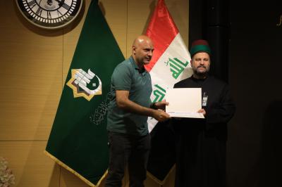 قسم العلاقات العامّة يُكرّم عدداً من ملاكات مديرية تربية الرصافة