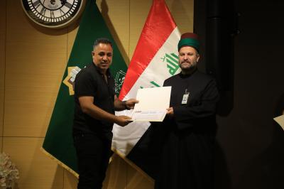 قسم العلاقات العامّة يُكرّم عدداً من ملاكات مديرية تربية الرصافة