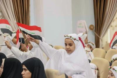 العتبةُ العبّاسية تطلق فعّاليات حفل التكليف الثاني لطالبات المدارس في كربلاء