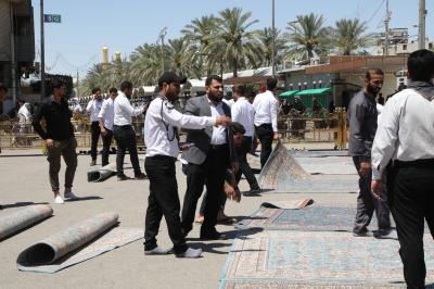 قسم ما بين الحرمين ينهي الأعمال كافة لاستقبال المشاركين في حفل تخرج طلبة الجامعات