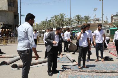 قسم ما بين الحرمين ينهي الأعمال كافة لاستقبال المشاركين في حفل تخرج طلبة الجامعات