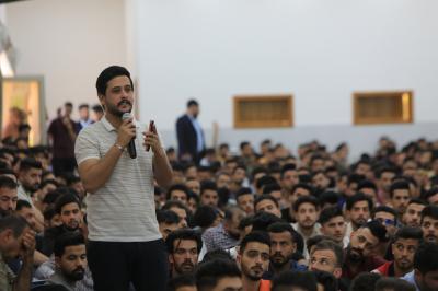  العتبة العباسية تقدم محاضرة تثقيفية لطلبة الجامعات العراقية