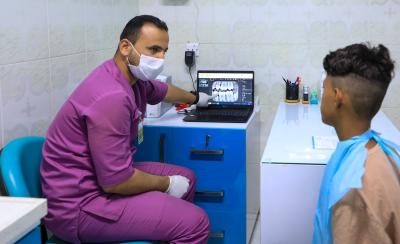 مركز ام البنين لوقاية الأسنان يستمر بتقديم خدماته المجانية للأطفال اليتامى