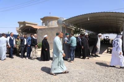 العتبة العباسية تقدم واجب العزاء والمواساة لعوائل شهداء التعرّض الإرهابي الأخير في نينوى