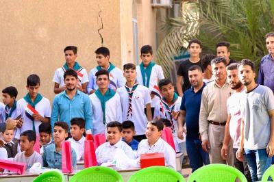 المجمع العلمي يكرّم طلبته المتفوقين بالدراسة الأكاديمية في قضاء الهندية