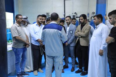 قسم العلاقات العامّة يُنظّم برنامجًا ثقافيًا لوفدٍ من بغداد
