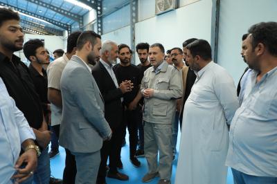 قسم العلاقات العامّة يُنظّم برنامجًا ثقافيًا لوفدٍ من بغداد