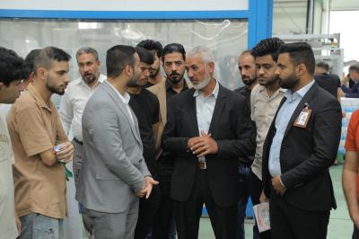 قسم العلاقات العامّة يُنظّم برنامجًا ثقافيًا لوفدٍ من بغداد