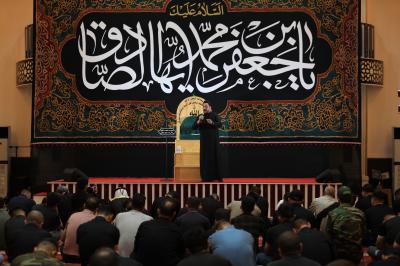 في نينوى.. العتبة العباسية تنظّم مجلساً عزائيّاً بذكرى شهادة الإمام الصادق (عليه السلام)