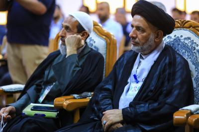 خلال الاجتماع بالملاكات.. رئيس المجمع العلمي يؤكد على الانسجام مع رؤية العتبة العباسية القرآنية