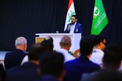 خلال الاجتماع بالملاكات.. رئيس المجمع العلمي يؤكد على الانسجام مع رؤية العتبة العباسية القرآنية