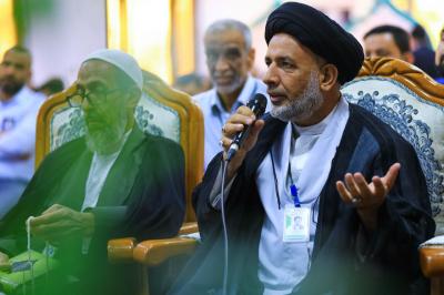 خلال الاجتماع بالملاكات.. رئيس المجمع العلمي يؤكد على الانسجام مع رؤية العتبة العباسية القرآنية