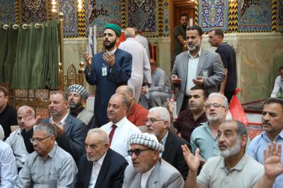 وفد من وجهاء محافظة كركوك يشيد بمشاريع العتبة العباسية بشتى المجالات