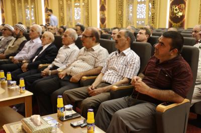 وفد من وجهاء محافظة كركوك يشيد بمشاريع العتبة العباسية بشتى المجالات