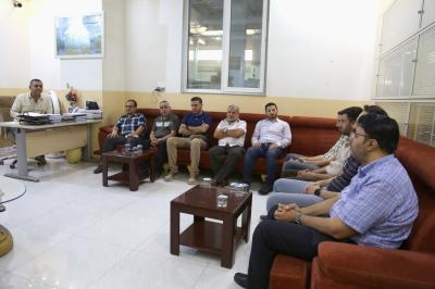 قسم العلاقات يختتم  برنامجًا ثقافيًا لوفد من جامعة الكوفة