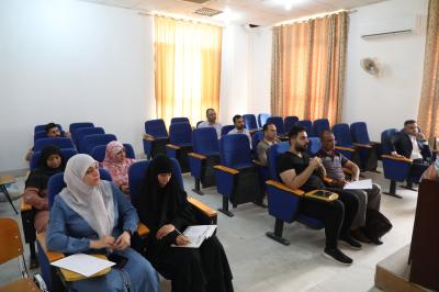 قسم الشؤون الفكرية ينظم ورشة حول فهرسة الأوعية المكتبية لملاكات جامعة كربلاء