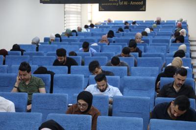 جامعة العميد تشرع بإجراء الامتحانات النهائية لطلبتها