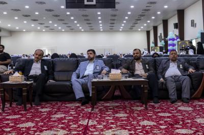 عرض مسرحي تشهده فعاليات حفل التكليف الشرعي لطالبات معهد القرآن النسوي