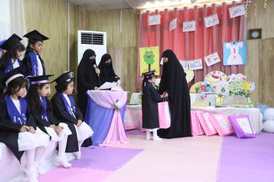 روضة أحباب الكفيل تحتفي بتخرج الدفعة الثامنة لتلميذاتها