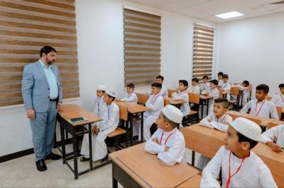 بالصور.. الدورات القرآنية الصيفية بيومها الأول تشهد حضوراً ملفتًا للأطفال