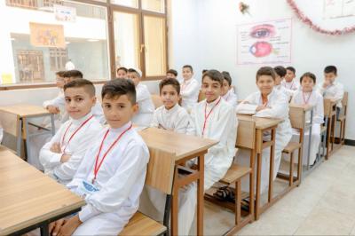 بالصور.. الدورات القرآنية الصيفية بيومها الأول تشهد حضوراً ملفتًا للأطفال