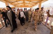 فرقة العباس(عليه السلام) القتالية تنفّذ واجبات استطلاعية على الحدود الغربية لمحافظة كربلاء المقدسة، والعتبة العباسية المقدسة تقدّم الدعم اللوجستي للقطعات العسكرية المنتشرة هناك.. (تقرير مصور)