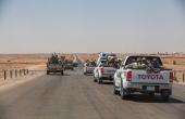 فرقة العباس(عليه السلام) القتالية تنفّذ واجبات استطلاعية على الحدود الغربية لمحافظة كربلاء المقدسة، والعتبة العباسية المقدسة تقدّم الدعم اللوجستي للقطعات العسكرية المنتشرة هناك.. (تقرير مصور)