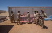 فرقة العباس(عليه السلام) القتالية تنفّذ واجبات استطلاعية على الحدود الغربية لمحافظة كربلاء المقدسة، والعتبة العباسية المقدسة تقدّم الدعم اللوجستي للقطعات العسكرية المنتشرة هناك.. (تقرير مصور)